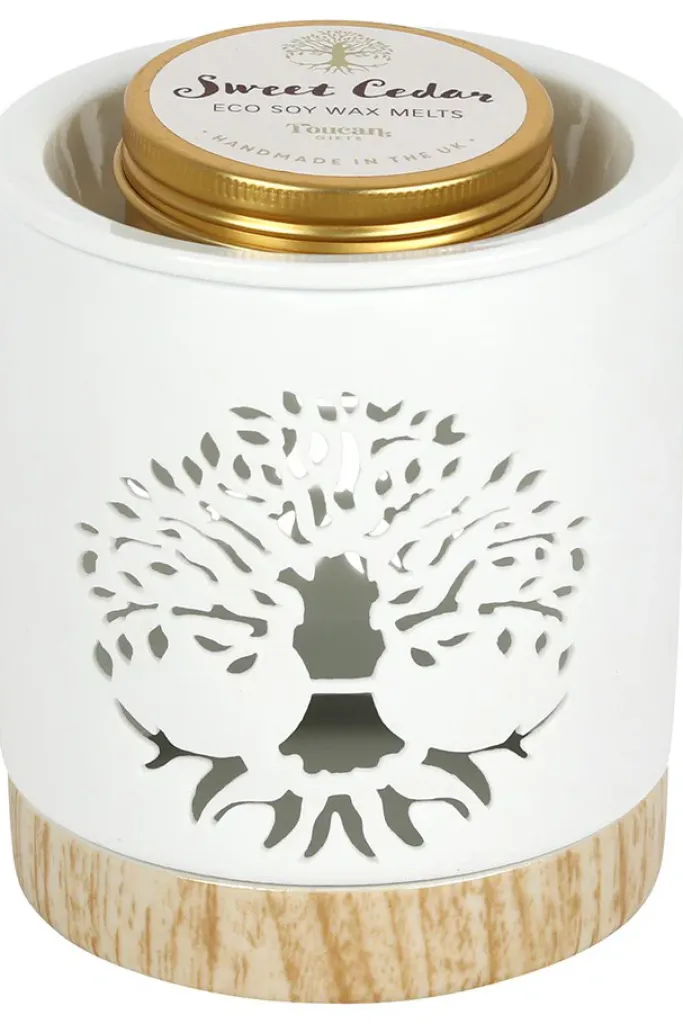 Something Different Tree of Life Wax Warmer Gift Set