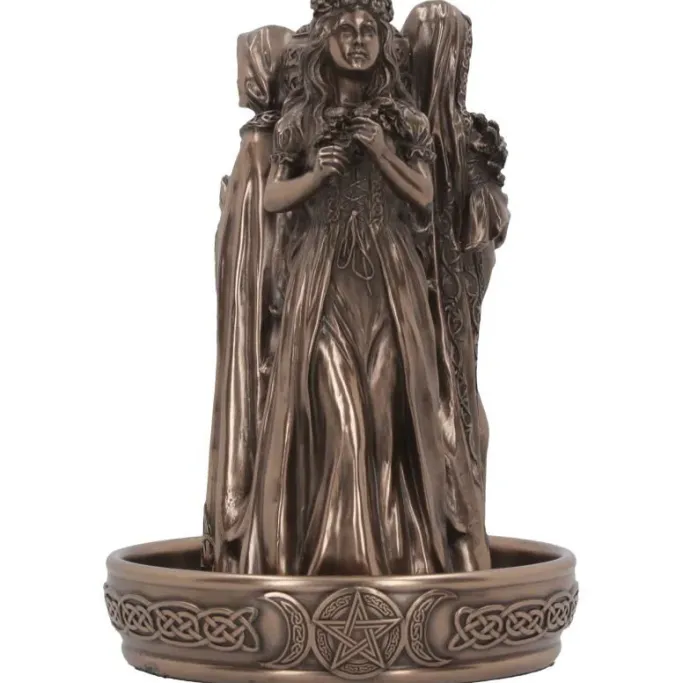 Nemesis Now Triple Goddess Backflow Incense Burner