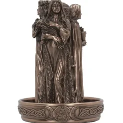 Nemesis Now Triple Goddess Backflow Incense Burner