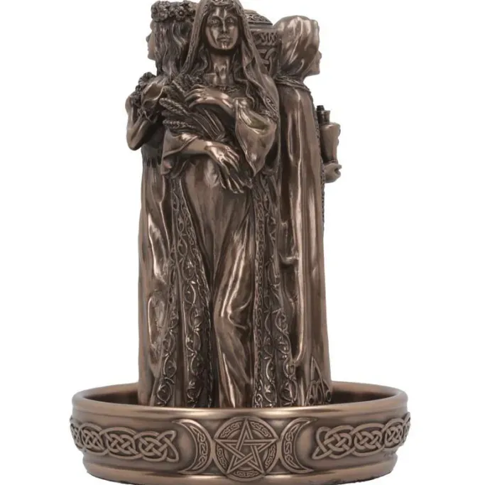 Nemesis Now Triple Goddess Backflow Incense Burner