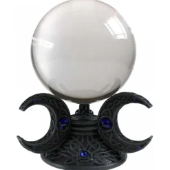 Nemesis Now Triple Moon Crystal Ball Holder 10cm Luna Lakota