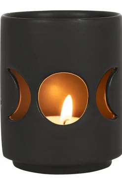 Something Different Triple Moon Cut Out Tealight Holder