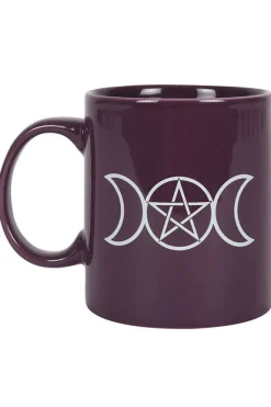 Something Different Triple Moon Mug Purple
