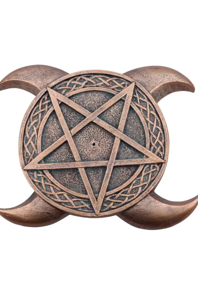 Nemesis Now Triple Moon Pentacle Incense Burner