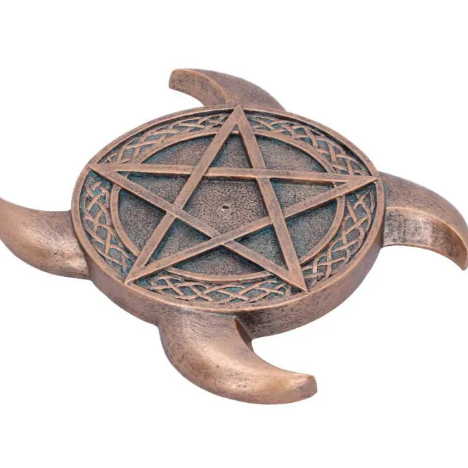 Nemesis Now Triple Moon Pentacle Incense Burner