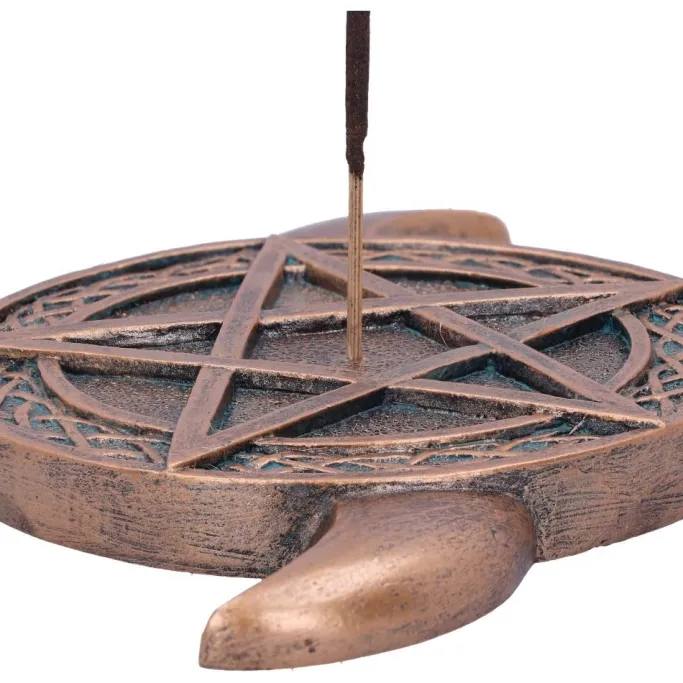 Nemesis Now Triple Moon Pentacle Incense Burner