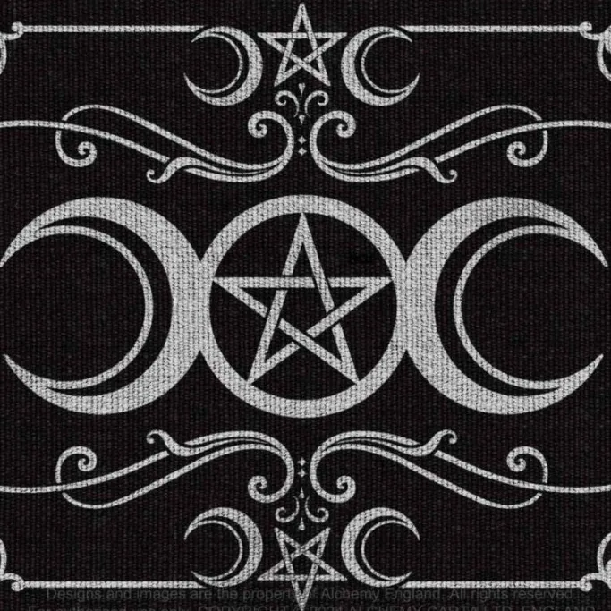 Alchemy Gothic Triple Moon Rug