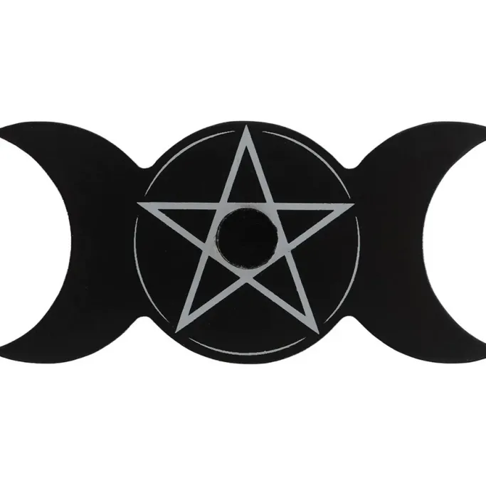 Something Different Triple Moon Spell Candle Holder