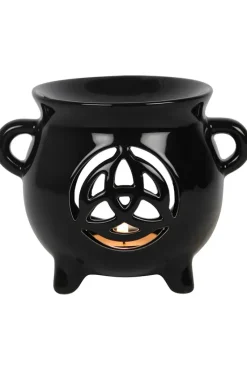 Something Different Triquetra Cauldron Oil Burner