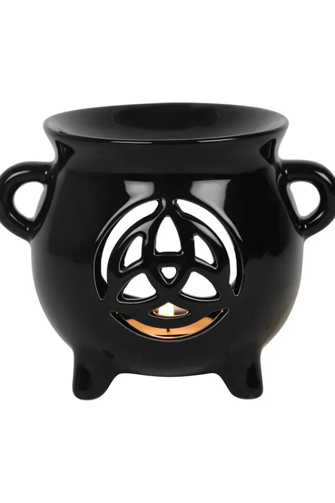 Something Different Triquetra Cauldron Oil Burner