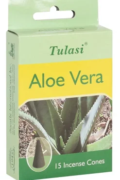Something Different Tulasi Aloe Vera Incense Cones