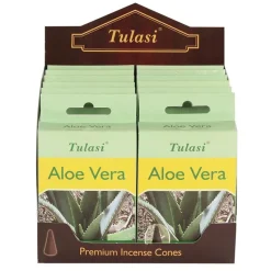 Something Different Tulasi Aloe Vera Incense Cones