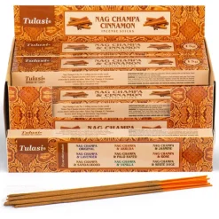 Puckator Tulasi Cinnamon Nag Champa Incense Sticks