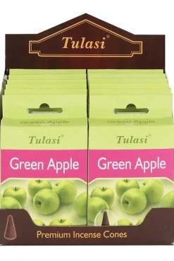 Something Different Tulasi Green Apple Incense Cones