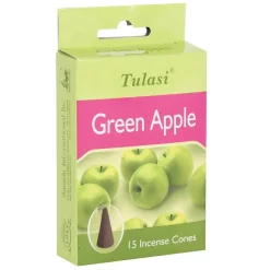 Something Different Tulasi Green Apple Incense Cones