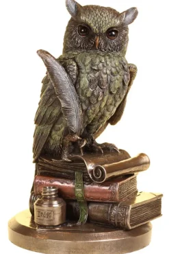 Nemesis Now Ulula Bronze Academic Owl