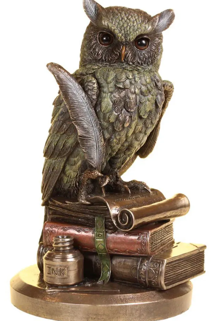 Nemesis Now Ulula Bronze Academic Owl