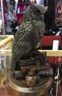 Nemesis Now Ulula Bronze Academic Owl