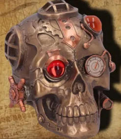 Nemesis Now Under Pressure Steampunk Skull