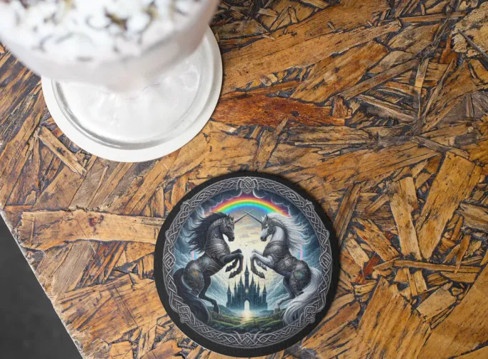 Oakhart Industries Unicorn Coaster Art069