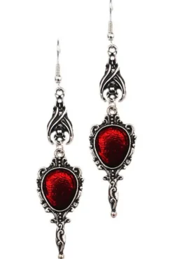Gothic and Steampunk Jewellery Vampire Bat Earrings