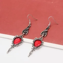 Gothic and Steampunk Jewellery Vampire Bat Earrings
