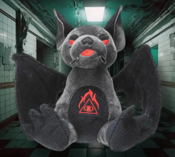 Gothic Gifts Vampire Bat Plush