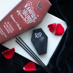Something Different Vampire Blood Incense Sticks and Coffin Holder