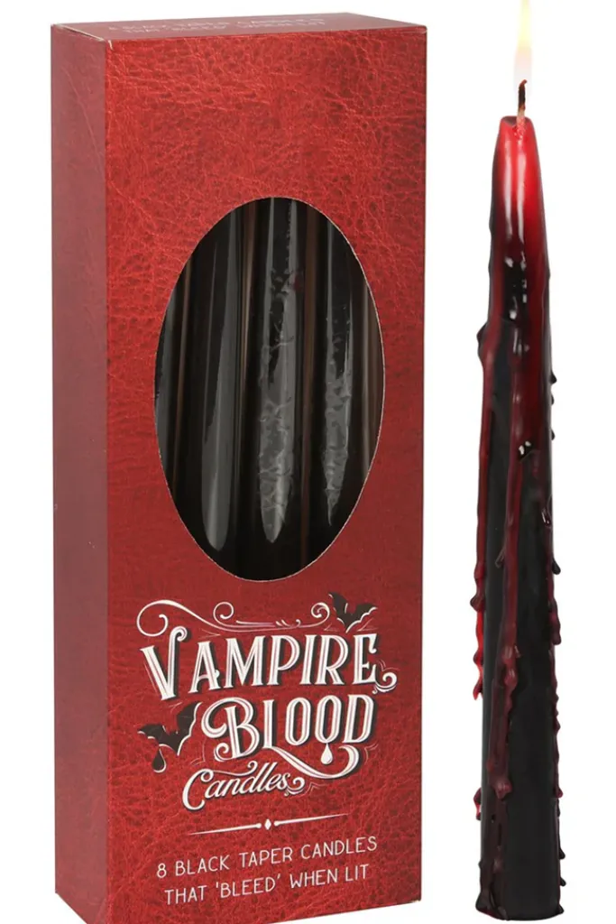Something Different Vampire Blood Taper Candles 8