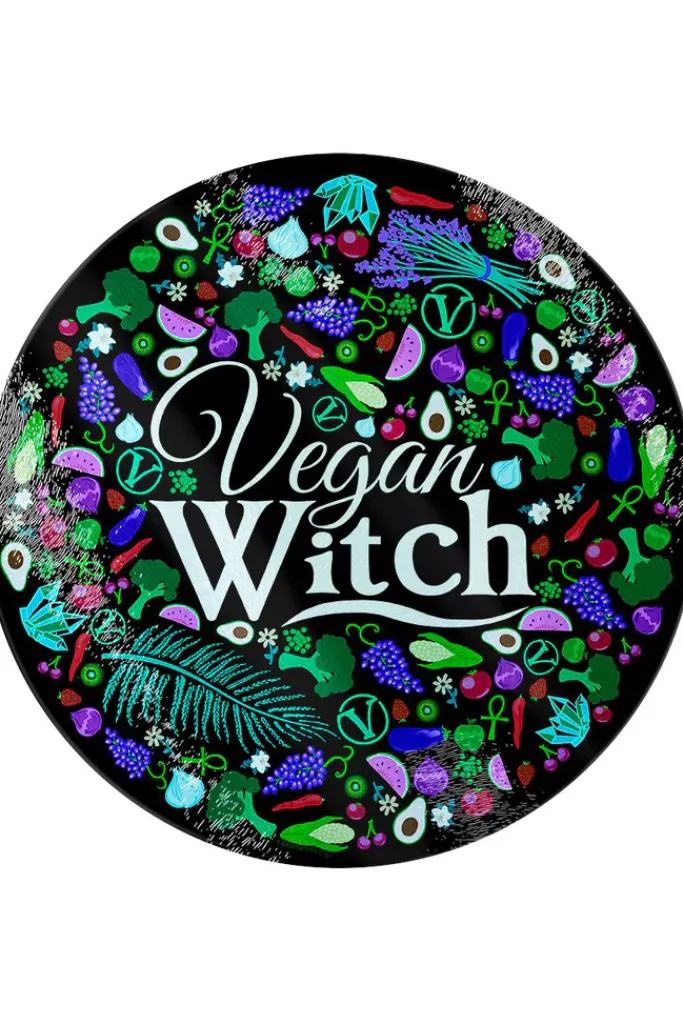 Grind Vegan Witch Glass Chopping Board