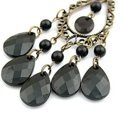 Gothic and Steampunk Jewellery Victorian Gothic Chandelier Earrings