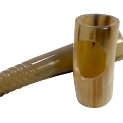 Angel Clothing Viking Drinking Ridged Horn with Stand