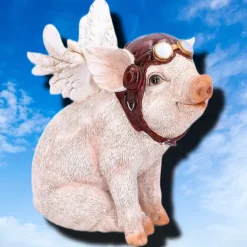 Nemesis Now When Pigs Fly Steampunk Pig
