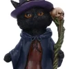 Nemesis Now Whiskered Wizard Black Cat