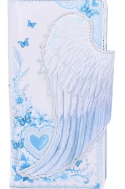 Nemesis Now White Angel Wings Embossed Purse