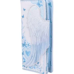Nemesis Now White Angel Wings Embossed Purse