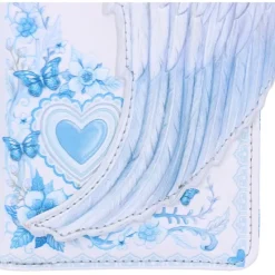 Nemesis Now White Angel Wings Embossed Purse