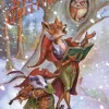 Eastgate Wildwood Carols Yuletide Card
