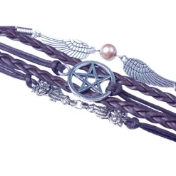 Gothic and Steampunk Jewellery Winged Magic Owl Steampunk Bracelet