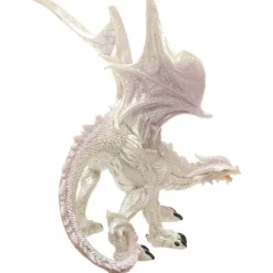 Puckator Winter Warrior Dragon Midnight Snow 25cm