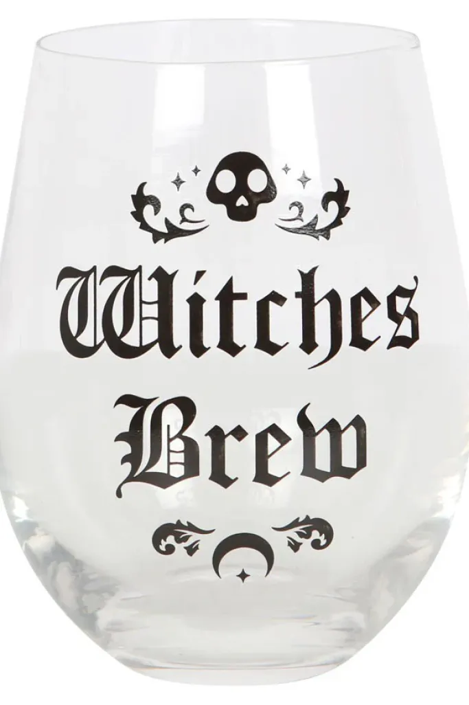 Something Different Witches Brew Stemless Wine Glass