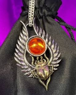 Witches Familiars Khepri Beetle Pendant