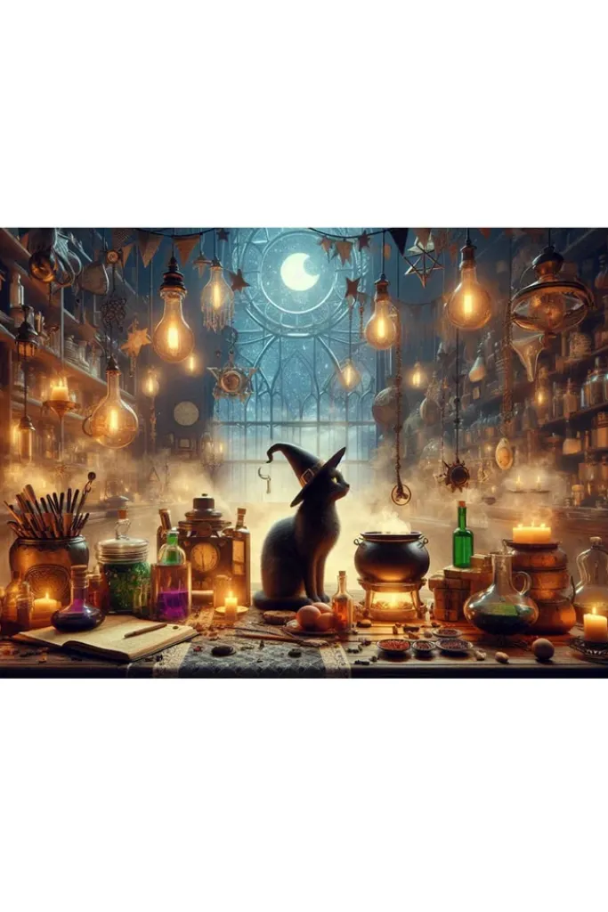 Oakhart Industries Witches Kitchen Glass Chopping Board