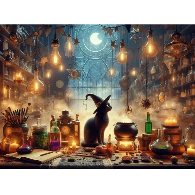 Oakhart Industries Witches Kitchen Glass Chopping Board