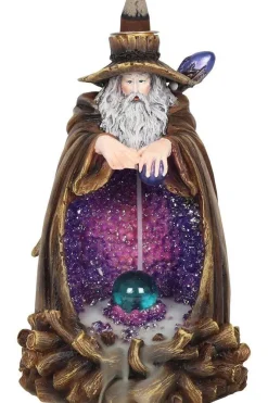 Something Different Wizard Backflow Incense Burner with LED Light