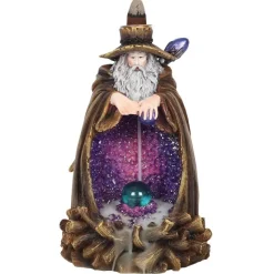 Something Different Wizard Backflow Incense Burner with LED Light