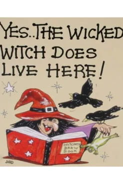 Something Different Yes The Wicked Witch Does Live Here Card