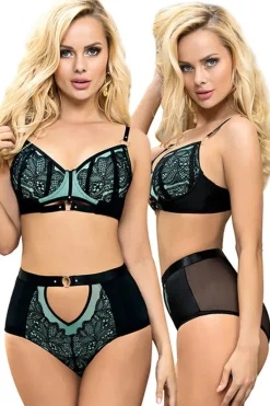 Yesx Blue Bra Lingerie Set