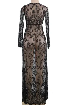 Yesx Long Gown and Thong