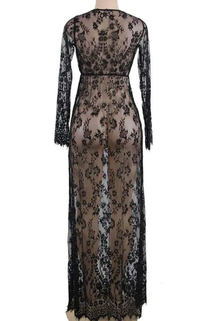 Yesx Long Gown and Thong